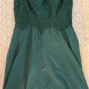 JJs House Elegant Green Dress